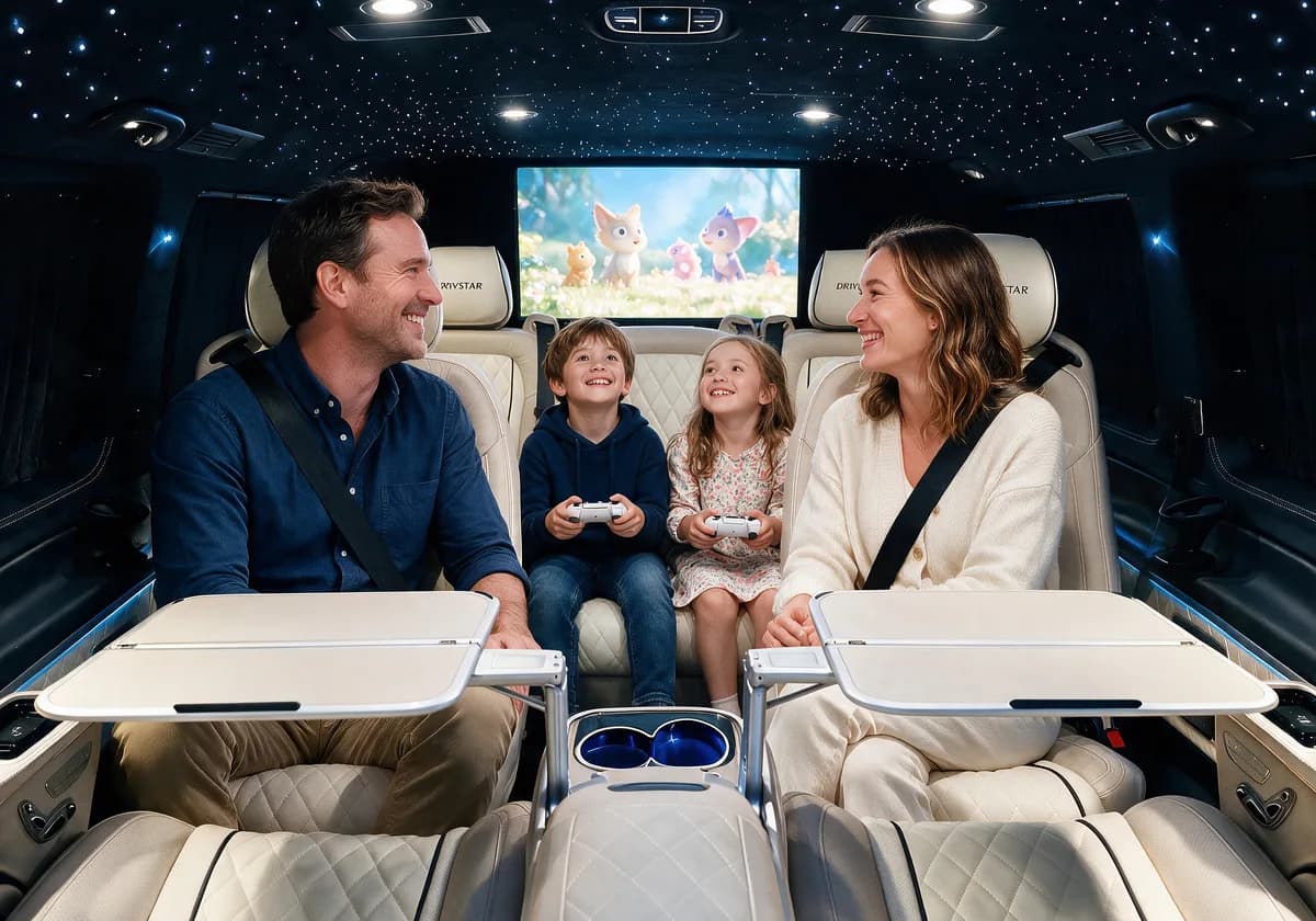A Mercedes-Maybach saloon presented for Luxury Class chauffeur travel - view 7