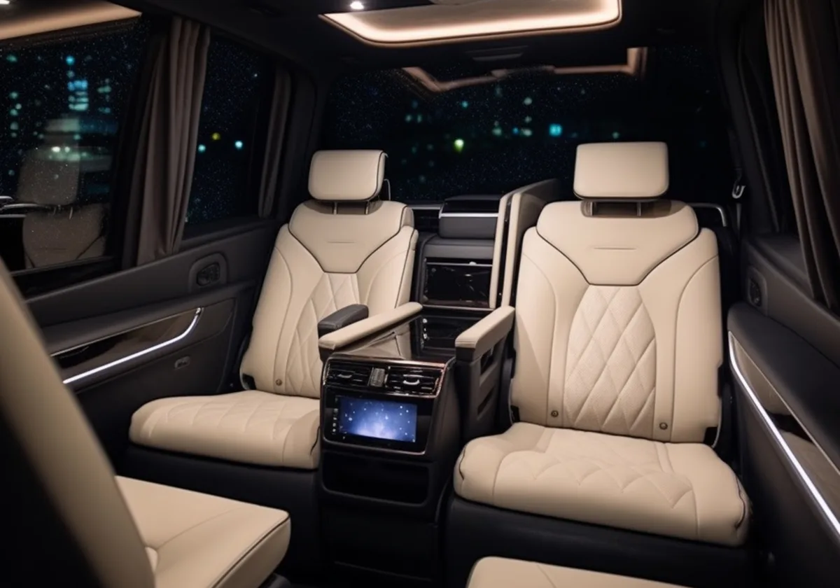 A Mercedes-Maybach saloon presented for Luxury Class chauffeur travel - view 9