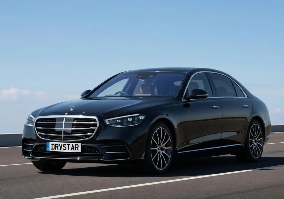 A premium Mercedes saloon presented in showroom condition