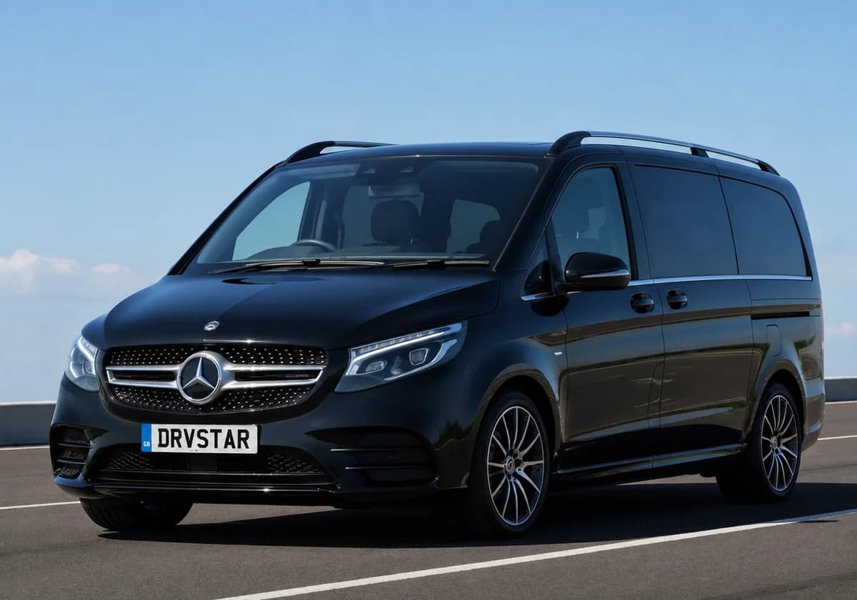 A spacious premium vehicle with room for groups and luggage