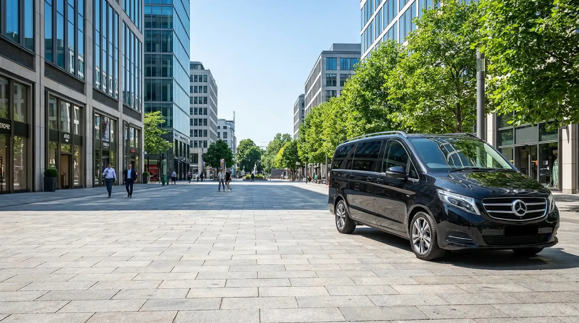 A spacious premium vehicle with room for groups and luggage