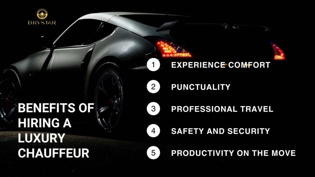 benefits of hiring a luxury chauffeur