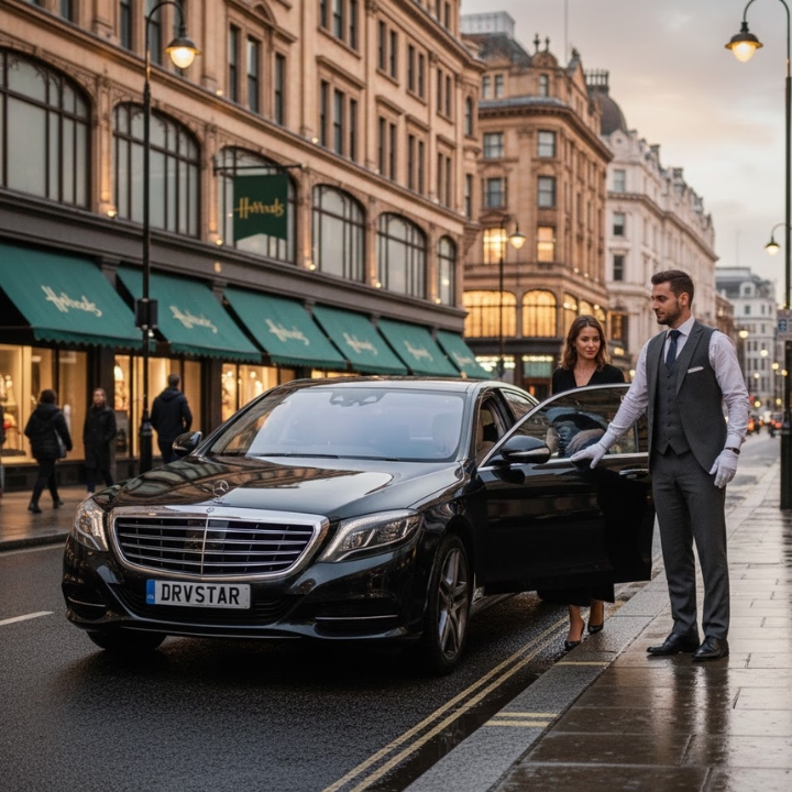 chauffeur service in knightsbridge