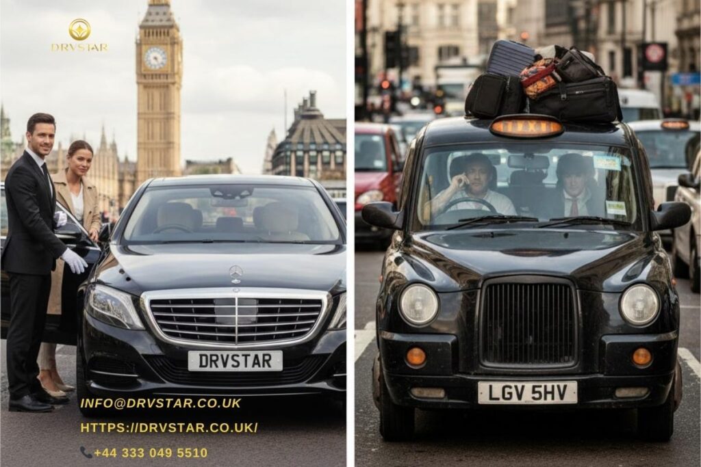 Professional Chauffeur Over a Taxi in London