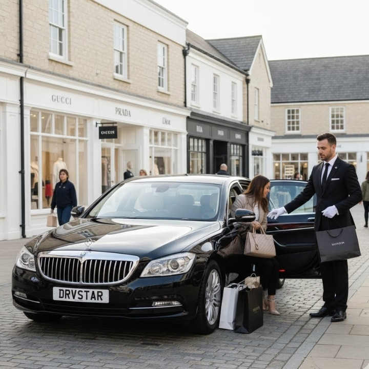 Chauffeur Service to Bicester Village, Oxfordshire
