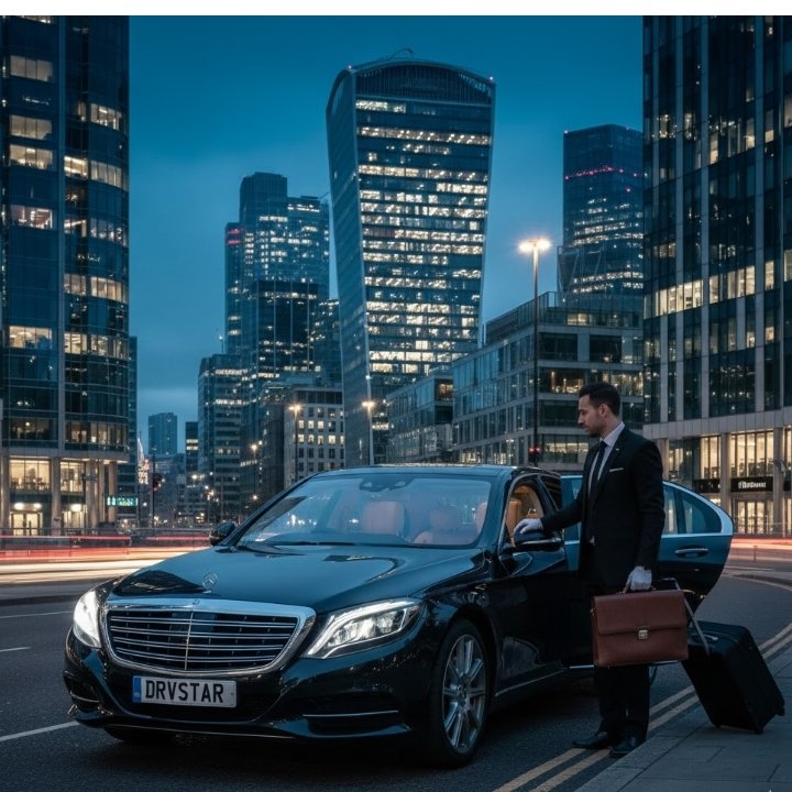 Gatwick to Canary Wharf Chauffeur Service