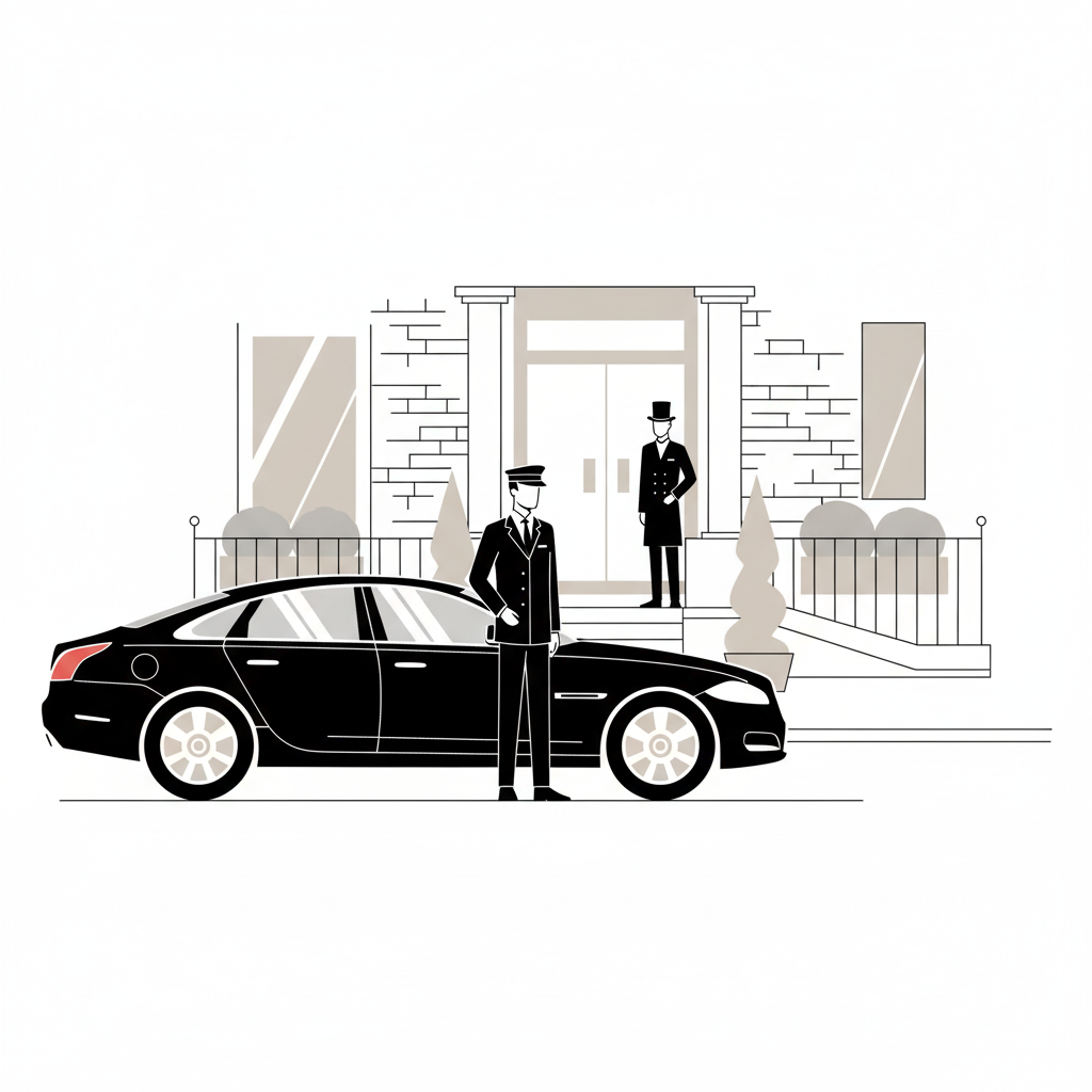 Chauffeur to the British Grand Prix at Silverstone